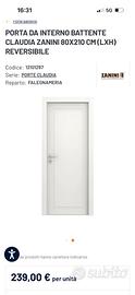 Porta battente mai usata