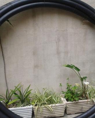 15 METRI TUBO PVC SPESSORE 1 CM ATTACCO 75MM