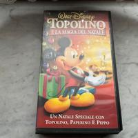 VHS originali “Topolino e la magia del Natale”