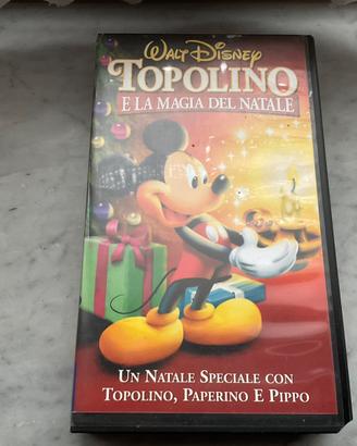 VHS originali “Topolino e la magia del Natale”