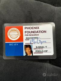 Prop Tesserino MacGyver