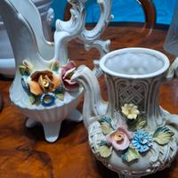 Ceramica Vintage stile Capodimonte - Fiori 