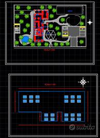 Geometra diplomato e disegnatore cad 2D