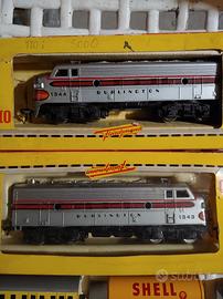 Trenino fleischmann vintage con accessori