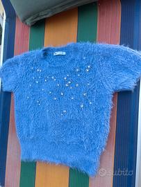 Pullover con pagliette