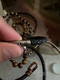 Vari braccialetti uomo regolabili