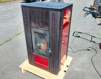 stufa a pellet canalizzata 14kw