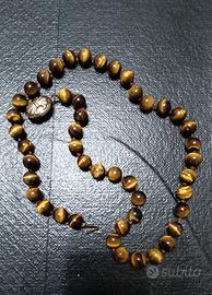 Collana occhio di tigre