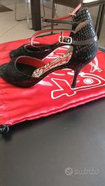 Scarpe da ballo  tacco 7 mai messe.