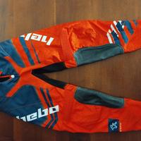 pantaloni ragazzo moto cross 