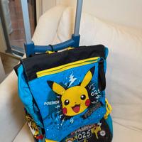Zaino trolley Pokémon Pikachu con Trolley