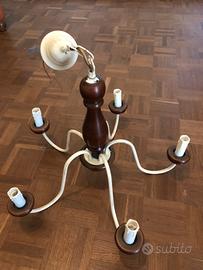 LAMPADARIO A CINQUE LUCI