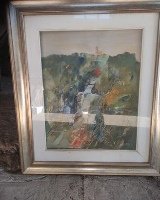 quadro Paesaggio astratto Valerio  Trabucco 