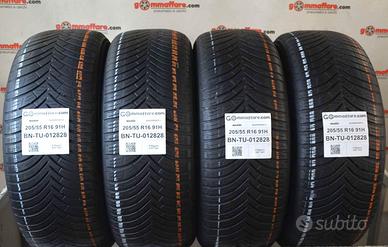 4 pneumatici kleber 205/55 r18 91h tu12828