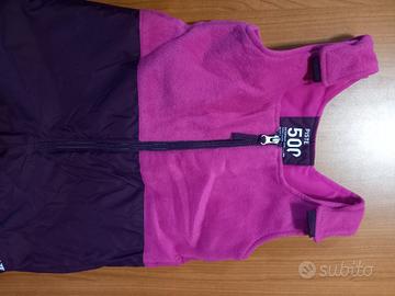 tuta da neve salopette bimba 