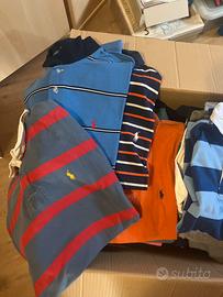 70 pezzi lacoste, tommy e ralph laurent grado A