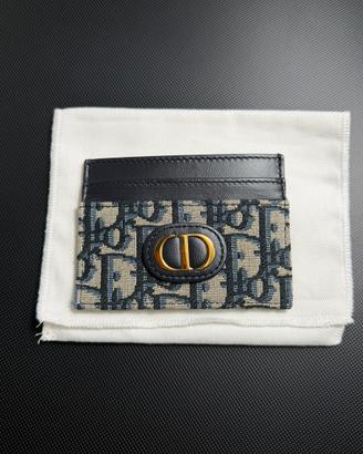 Portacarte Dior Freesia 30 Montaigne Blue Nuovo