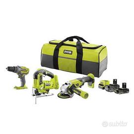 Kit Ryobi 18V ONE+ 3 Utensili Percussione+2 Batt