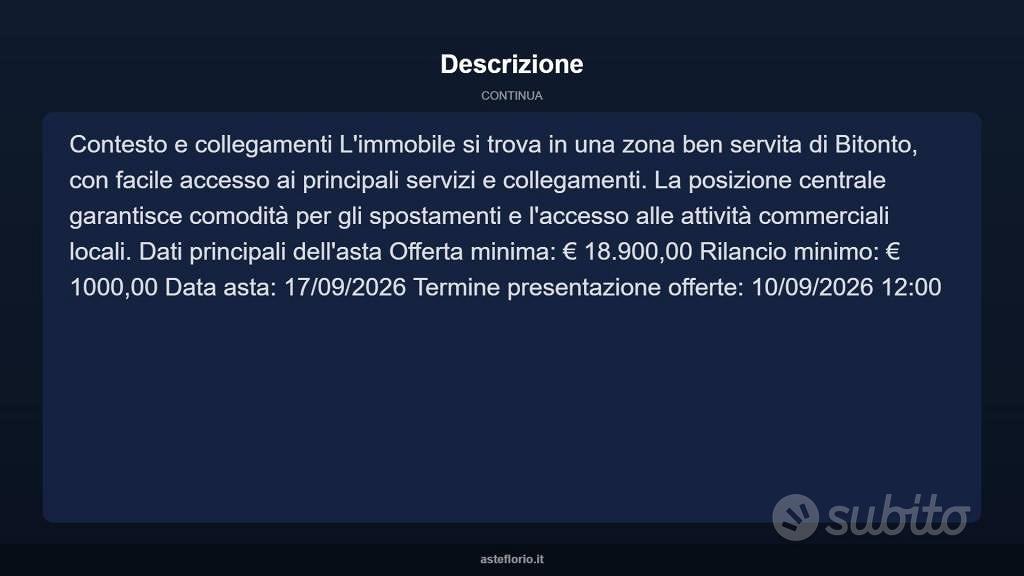 Appartamento – Bitonto - Vista 4