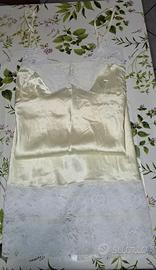 Camicia da notte sottoveste vestaglia in raso