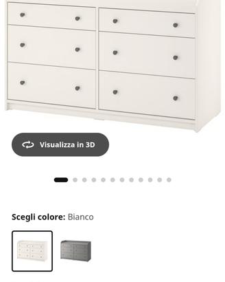 Cassettiera ikea