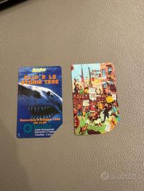 Schede telefoniche rare- tiratura da 31000 a 40000