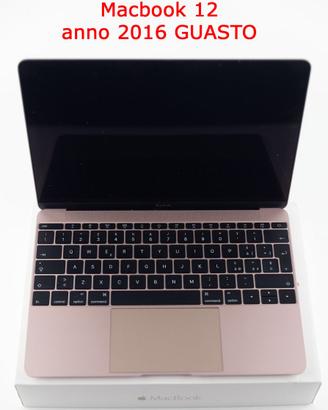 Apple Macbook 12 2016 Oro-Rosa