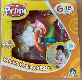Giochi Preziosi Primì Sonaglio Chiavi Orsetto