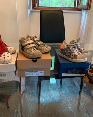 Scarpe in pelle bimbo e bimba dal 20 al 34
