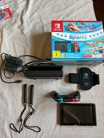 Nintendo Console Switch + Switch Sports Set nuovo