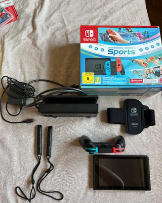 Nintendo Console Switch + Switch Sports Set nuovo