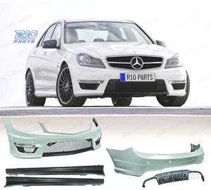 KIT CARROZZERIA MERCEDES C W204 11-15 LOOK AMG C63