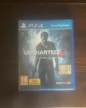 Uncharted 4 per Ps4