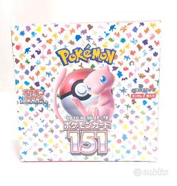Pokemon  151 box JPN sigillato 