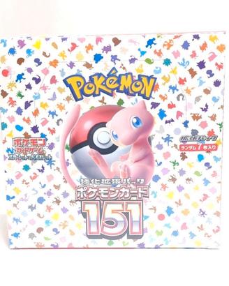Pokemon  151 box JPN sigillato 