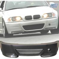 PARAURTI ANTERIORE BMW E46 M3 LOOK CSL SPLITTERS C