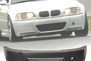 PARAURTI ANTERIORE BMW E46 M3 LOOK CSL SPLITTERS C