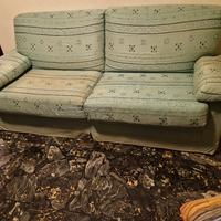 divano 2 posti in tessuto