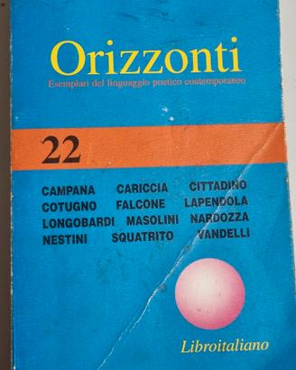 Libro Orizzonti Vol. 22 - Libroitaliano Poesia