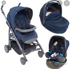 Trio Chicco blu