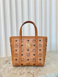 Mini borsa / cestino della spesa MCM Toni Visetos