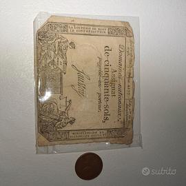 FRANKREICH ASSIGNAT 50 SOLS - LOI DA 22 MAI 1793