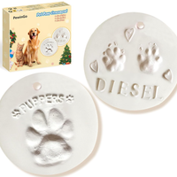Kit Impronta Cane 2 Pezzi in Argilla – Decorazione