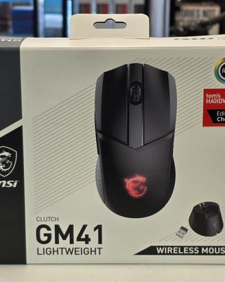 Mouse Gaming MSI Clutch GM41 Lightweight – Usato