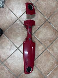 Plancia cover cruscotto Fiat 500 rossa