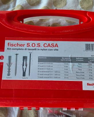più di 300 tasselli Fischer 