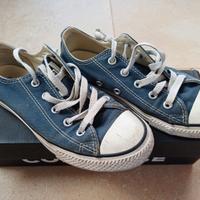 Scarpe Converse All Star blu n.32