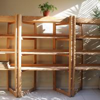 Mobile/scaffale in legno fatto a mano