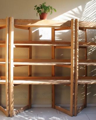 Mobile/scaffale in legno fatto a mano