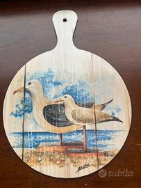 Tagliere / pannello decorativo in  stile marinaro